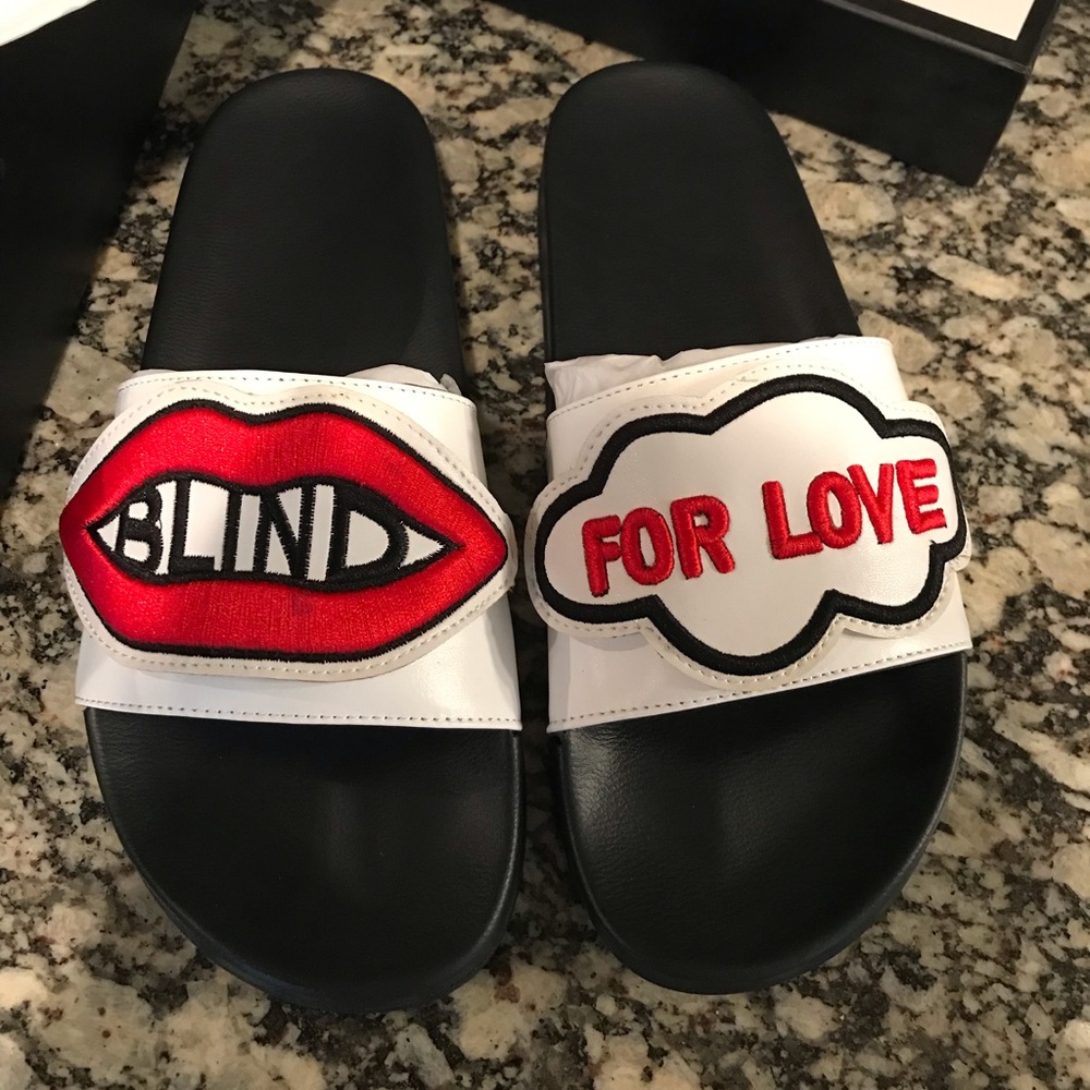 Gucci Slides “Blind For Love”